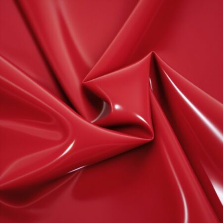 Red latex sheeting