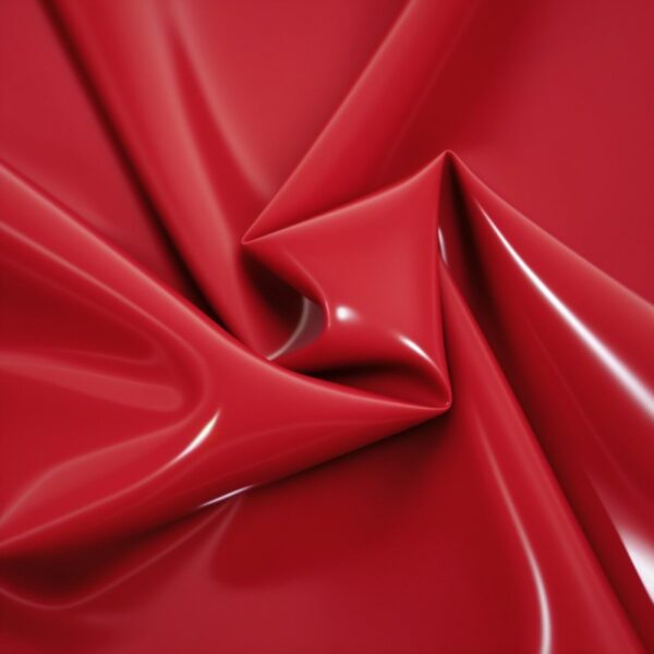 Red latex sheeting
