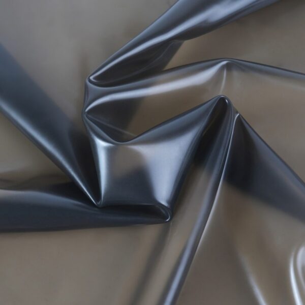 Translucent smoky latex sheeting