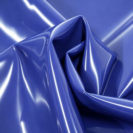 Royal blue latex sheeting